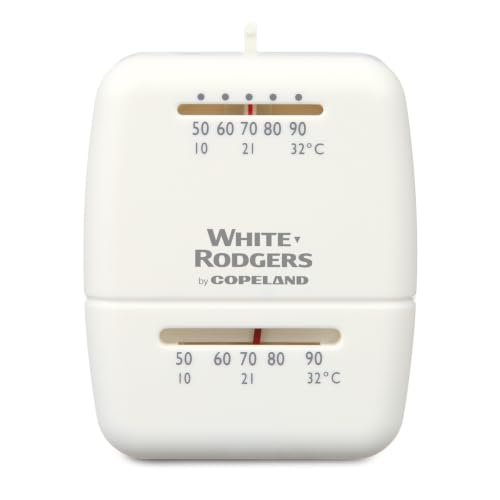 White-Rodgers Snap Action Thermostat, Cool Only, 1C21-101