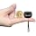Mini Bluetooth Speaker, Tiny Gifts with TWS Pairing, Small Bluetooth Speaker for Outdoor and Indoor, Built-in Mic(Black)