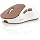 hunart H6 49g Wireless Mouse, Bluetooth & 2.4GHz, Rechargeable,Mocha Brown