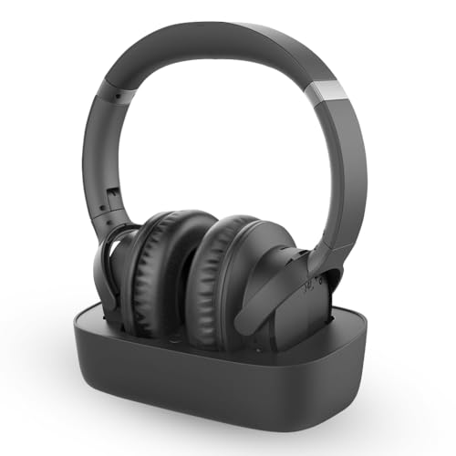 Avantree Ensemble - Wireless Headphones for TV Watching for Seniors