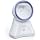 Ambir DB100 Hands Free Plug & Play Omni-Directional Desktop USB 1D, 2D and QR Barcode Scanner - White/Blue