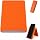 Flexible Silicone Phone Holder Foldable Orange