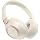 LORELEI B-C6 Wireless Over Ear Headphones, 50H Playtime Foldable Lightweight Bluetooth Headsets, Deep Bass, Built-in Microphone, Memory Foam Earmuff, for Travel, Home Office (Beige White)