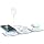 3 in 1 Wireless Charging Station for Apple,Foldable Magnetic Travel Charger