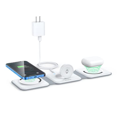 3 in 1 Wireless Charging Station for Apple,Foldable | Wireless Charger - Image 2