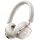 Baseus Inspire XH1 Adaptive Active Noise Cancelling Headphones, Sound by Bose, Dolby Audio, Premium Real-Time Adaptive ANC, Adaptive Rich Sound, Hi-Res Audio, 100H Playtime - Starlight Off-White