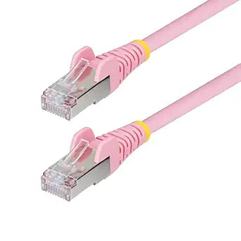 StarTech 10ft Cat6a Snagless Ethernet Cable, S/FTP, 100W PoE++, LSZH, Pink