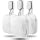 Wall Mount Holder for Eero Pro 6E Home WiFi System, Eero Pro 6E Wall Mounting Bracket, Plastic, Stable and Protective Holder, Compatible with Wi-Fi 6 Systems (White, 1 Piece)