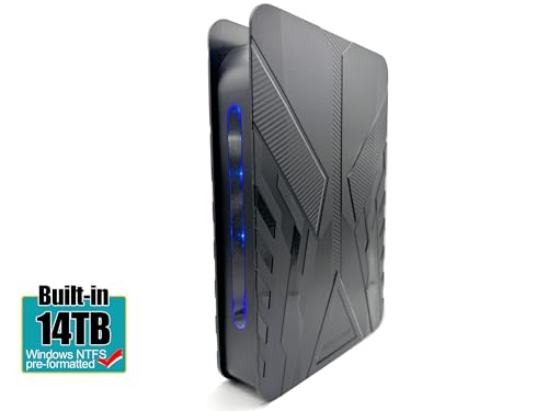 Avolusion PRO-T8 Series 14TB USB 3.0 External Hard Drive for WindowsOS Desktop PC/Laptop (Black) - 2 Year Warranty