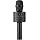 Wireless Bluetooth Karaoke Microphone with Built-in Speakers + HD Recording, Portable Handheld Mic | Black