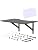 Wall Shelf for Projector Home Storage Projector Wall Mount Stand Home Theater Accessories Acrylic Display Stand
