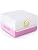 Shabled Bedside Lamp with Drawer – Touch LED Nightstand Lamp with Storage, Shabbos Safe Table Lamp for Bedroom, Baby Nursery, Home Office, Reading Light, 50,000 Hour LED (Pink)