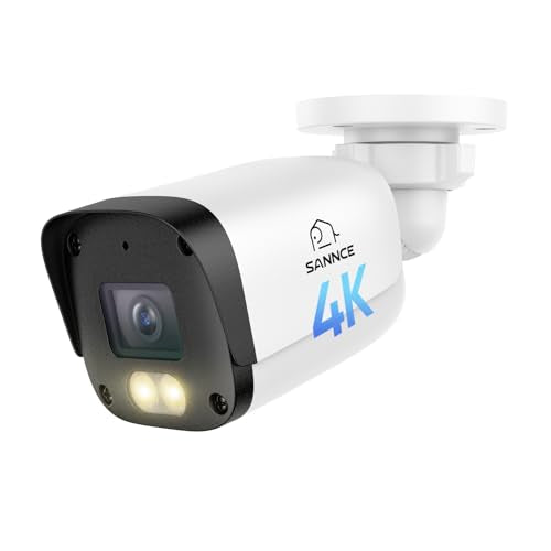 SANNCE 4K 8MP Full Color Night Vision PoE Bullet Cam | Smart Home - Image 2