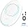 Ultra Slim Undetectable Mouse Mover, Mouse Jiggler with Adjustable Interval Timer, Simulates Realistic Mouse Movement for Keeping Computer Laptop Active Office Home Remote Work (White)