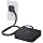 TESSAN Surge Protector Power Strip, 5Ft Flat Plug Extension Cord, Black