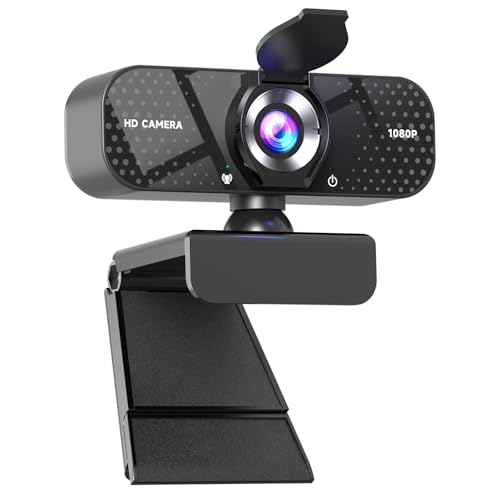 TRAUSI Web Camera 1080P Webcam with USB Cable, Plug and Play for Zoom, Meetings Beiyong