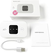 Mobile Hotspot, Portable Travel Router 300Mbps High Speed SIM Card (Not Provide) Hotspot Device 4G Strong Coverage Mobile Internet Router for Car Home Office Travel - Image 1