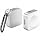 Charger for Apple Watch Support Lightning USB C,5W Magnetic Wireless Fast Charging iWatch Charger Type C Travel Keychain for iWatch Series Ultra 3/11/10/9/8/7/6/SE3/SE2/5/4/3/2-silvery Portable