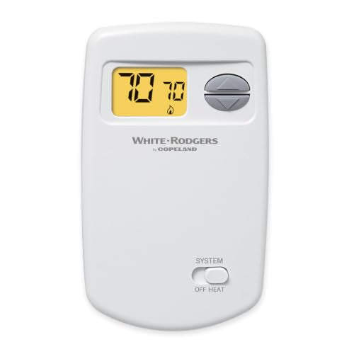 White-Rodgers 70 Series Classic, Non-Programmable, Thermostat, 1E78-140