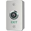 Infrared Sensor Exit Button with Back Box IR Touchless Door Release 304 Stainless Steel IP67 Waterproof with LED Indicator for Access Control Systems