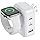 100W 4in1 Charger with Apple Watch Charging, Fast USB C Charger Block Dual Foldable Travel Essentials for iPhone 17/16/15 Series, iPad, MacBook Pro/Air, iWatch