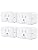 Govee Smart Plug 15A WiFi Bluetooth Outlet 4 Pack, Remote Group Control