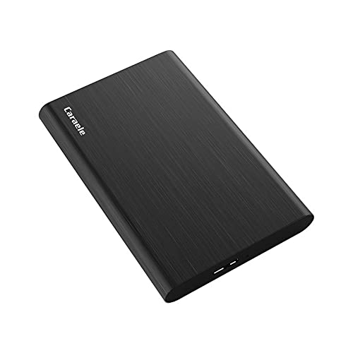 320GB Ultra Slim Portable External Hard Drive USB3.0 HDD Storage Compatible for PC, Desktop, Laptop, MacBook, Chromebook, Xbox One, Xbox 360, PS4 (Black)