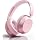 Wentronic Y05 Wireless Bluetooth Headphone, Noise Cancelling, Pink