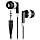 Keewonda Bulk Earbuds Headphones Wholesale KWA-08-W Earphones, 100 Pack Disposable Ear Buds Bulk Individually Wrapped Headphones for School Classroom Students White