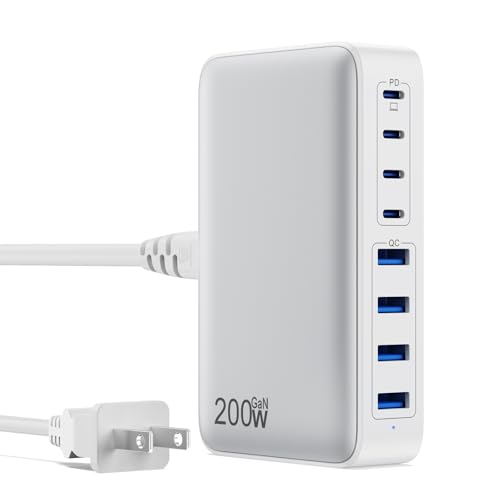 USB C Charger 200W USB C Charger Block,Upgraded GaN | Charging & Power - Image 2