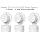 Google WiFi - AC1200 - Mesh WiFi Router System Bundle (3-Pack) + 3 Wall Mounts for Google - 4500 Sq Ft Coverage - Retail Packaging - Easy Setup, Seamless Signal for Smart Home Devices - Snow - Image 10