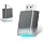 Mini Wireless Carplay Adapter for Apple iPhone,Plug and Play Easy Setup Automatic Reconnect,Convert Wired to Wireless Carplay Adapter Dongle,for Car Play 2016+ & iPhone iOS 10+ (USB A) Grey01
