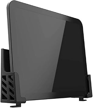 Adhesive Rack Wall Mount Universal Dock for Tablet Smartphone eReader Remote Control Holder Stick on Wall,Fits for iPad Samsung Google Surface, 3M Adhesive or Screws Installation Available,Black