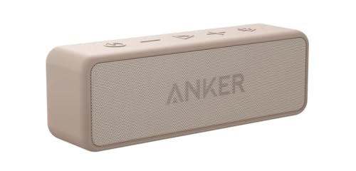 Anker soundcore 2 Portable Bluetooth Speaker, 24-Hour Playtime, IPX7