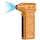 Electric Air Duster, 130,000RPM Compressed Air Duster Rechargeable with 4-Speed Settings, Mini Turbo Jet Fan Blower Portable USB-C for Keyboards PC Electronics Cars（Orange）