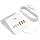 VHBW USB C Charger Block,6 Port 3A and 3C(1Port *USB-C PD20W Fast) Multiple USB Charging Station, USB-C Charging Plug for iPhone 15/15pro/14/13/12,Samsung Galaxy S23/S22/S21,etc(6USB-3A3C-White)