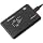 Ossiygar® Countertop 125kHz USB RFID Contactless Tap-to-Read ID Card Reader, Scanner for EM4100/TK4100, Reader Only, Default 10-Digit Data Output, Works with Windows, Mac, Linux, Android 7+ OS
