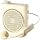 Portable Voice Amplifier,Voice Amplifier with Wireless Microphone Headset, Voice Amplifier Wireless Microphone for Teachers, Classroom, Speech, Tour Guide (White)