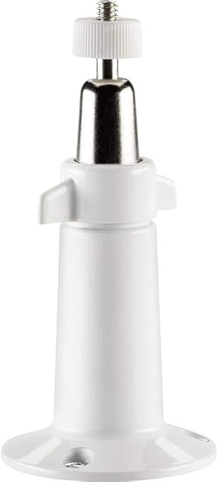 Arlo Adjustable Indoor/Outdoor Mount - Arlo Certified Accessory - Mount to Table, Wall or Ceiling, Works with Essential Spotlight, Pro 5S 2K, Pro 4, Pro 3, Ultra 2, Ultra, Go 2 Cameras, White -VMA1000