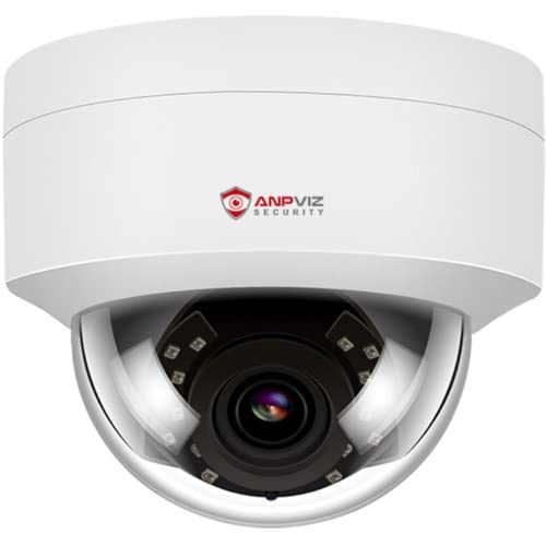 Anpviz 4MP PoE IP Dome Camera with Microphone/Audio, | Computer Access - Image 2