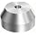 45 RPM Adapter Solid Aluminum for Most Vinyl Record Turntables 2.2oz Replaces Standard 7" Singles Adaptor (51G, Silver)