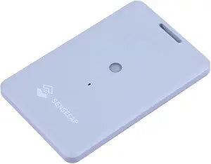 seeed studio T1000-A GPS Tracker with Temp, Light, Motion Sensor, LoRaWAN, Bluetooth and Wi-fi Transmission, Bluetooth, Wi-fi, Panic Button and Buzzer, GNSS, 6.5mm Card Size, IP65 Waterproofing