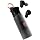 Skullcandy Dime Evo Wireless Earbuds with Clip-Anywhere Case - True Black