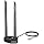 WAVLINK Tri-Band WiFi Antenna 2.4GHz 5GHz 6GHz 5dBi SMA Male Antenna with Magnetic Base 6.6ft Extension Cable for SMA-Compatible PCIe WiFi 6/6E/7 Network Card Router Desktop PC Bluetooth 5.3
