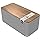 Klipsch The One Plus Premium Bluetooth Speaker System with Two 2.25” Full Range Drivers, 4.5” Woofer, Bluetooth 5.3 with Up to 40 ft. of Distance, Walnut