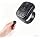Bluetooth Ring Mouse, Wireless, Selfie, Reading, Music, Video, fingertip, Tiktok, Kindle， Rechargeable, Shutter, Smartphone Mouse, Small, Lightweight, 15 Day Standby Time (Black)