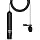 Movo LV8-C Broadcast-Quality XLR Lavalier Cardioid Condenser Wired Microphone with 12mm Mic Capsule for Accurate Voice Recording - Kit Includes Lapel Clip, Case and Windscreen