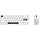 ATTACK SHARK X65 HE Wired RT Gaming Keyboard and R1 Wireless Mouse-White