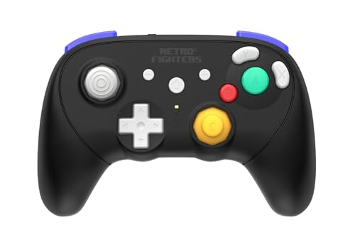 Retro Fighters BattlerGC Pro Series GameCube Controller Compatible with Switch/PC/GameCube - Glacier