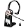 Wireless Headset with Mic for Work, Single Ear Bluetooth Headset for PC